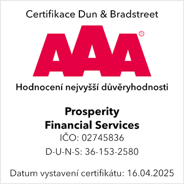 Certifikát AAA